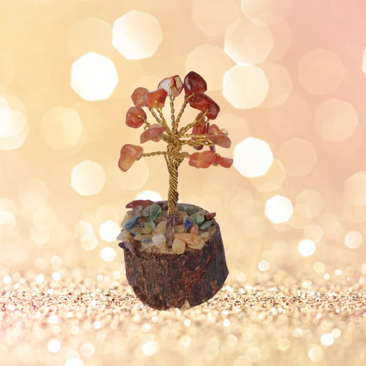 Carnelian Mini Crystal Tree